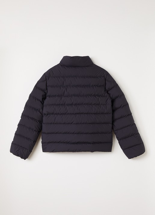 Moncler Serapio puffer jack met ritszakken - achterkant 3 donkerblauw