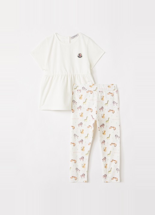 Moncler Set van top met legging 2-delig