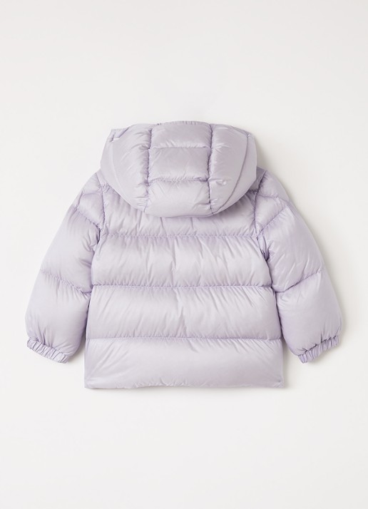 Moncler Sharon puffer jack met donsvulling - achterkant 3 lichtpaars