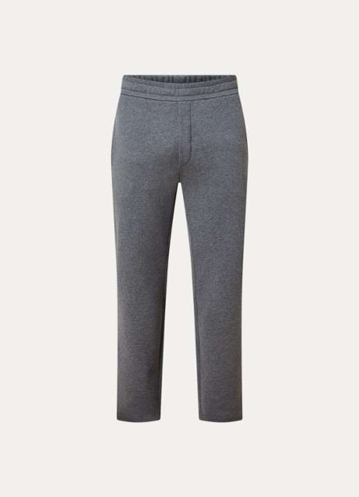Moncler Slim fit joggingbroek met steekzakken - voorkant 2 donkergrijs