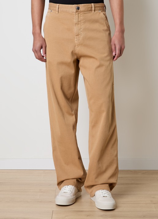 Moncler Straight fit broek met steekzakken en logo