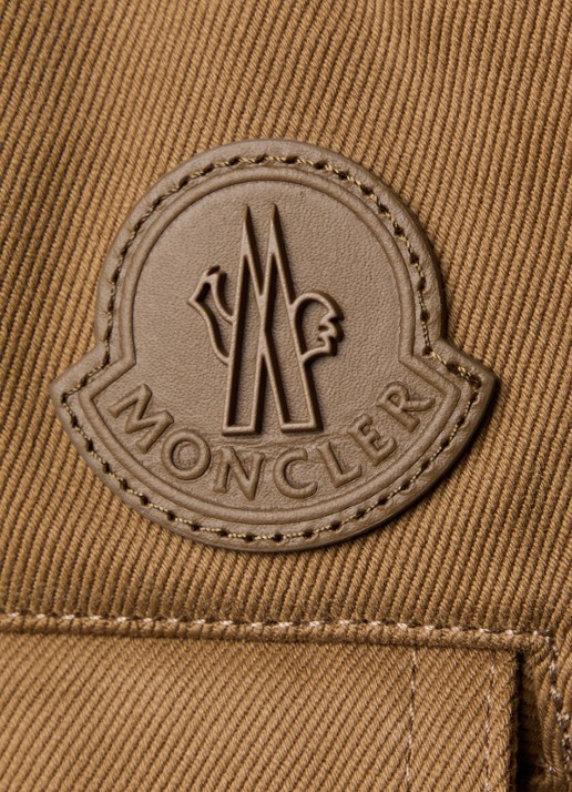 Moncler Straight fit chino met steekzakken - detail 4 camel