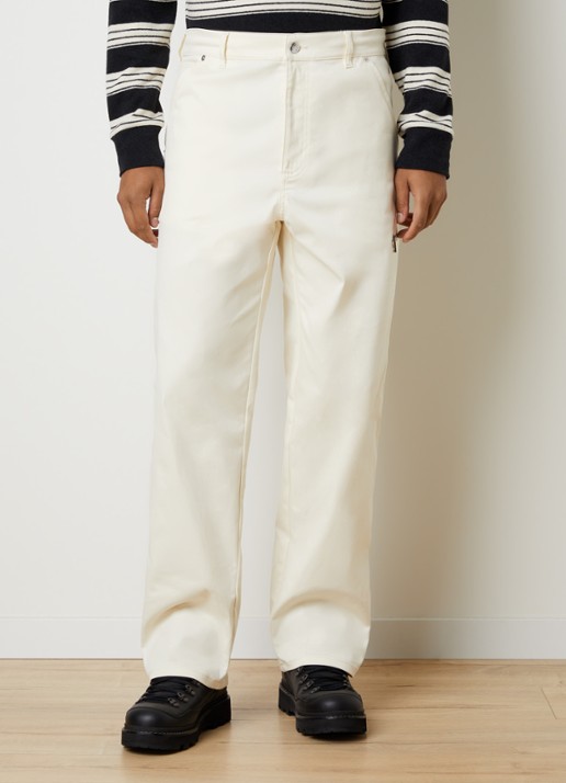 Moncler Straight fit jeans met gekleurde wassing