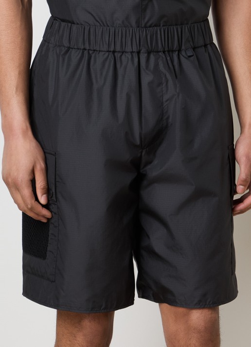 Moncler Straight fit korte broek met steekzakken