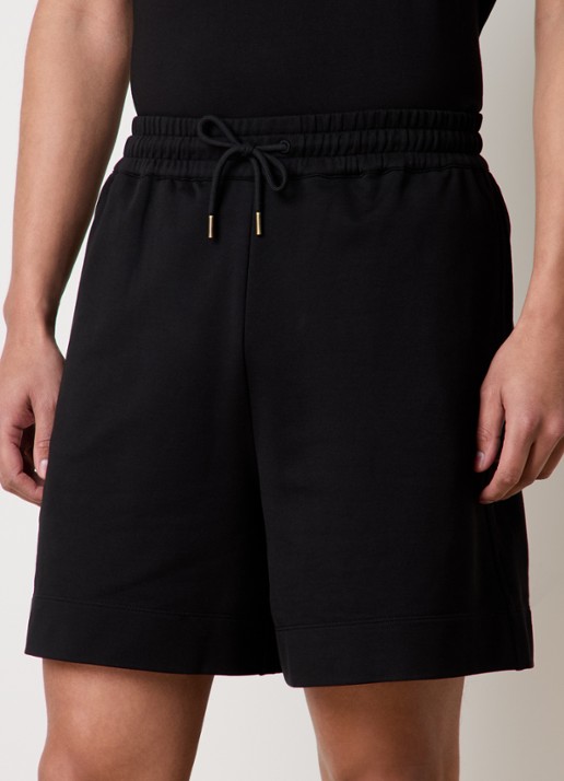 Moncler Straight fit korte joggingbroek met steekzakken