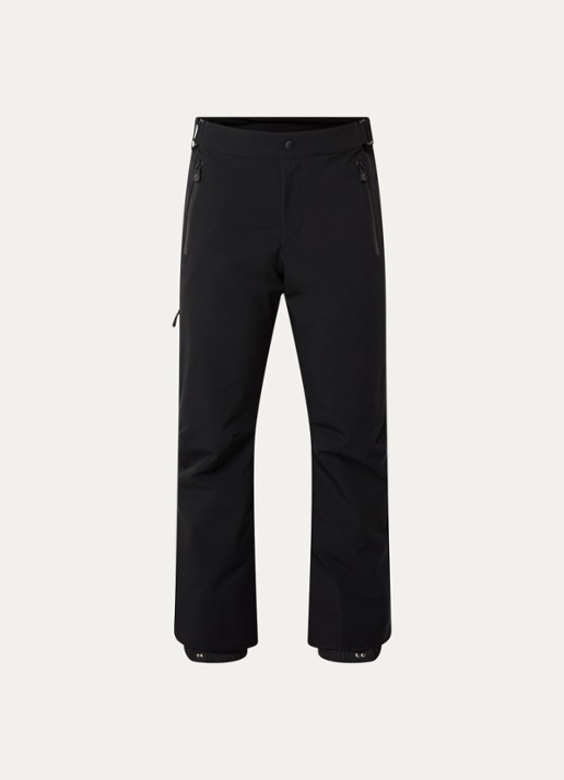 Moncler Straight fit skibroek met ritszakken - voorkant zwart