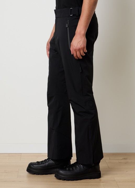 Moncler Straight fit skibroek met ritszakken - detail 7 zwart
