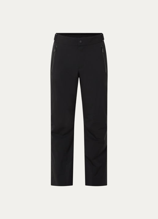 Moncler Straight fit skibroek met ritszakken - voorkant zwart