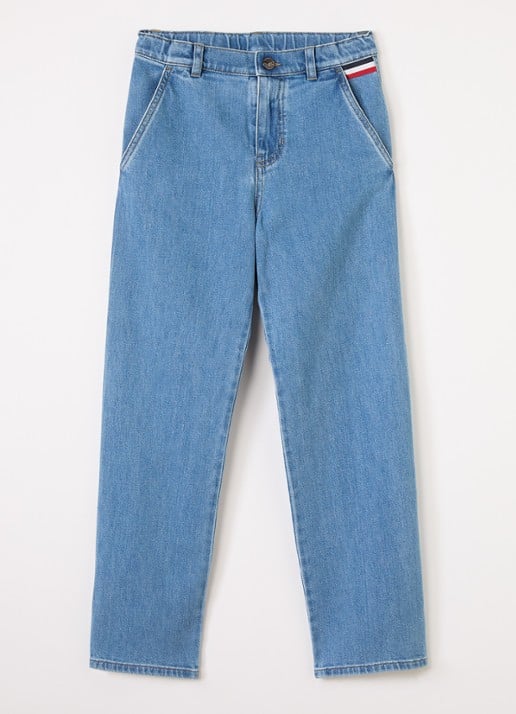 Moncler Straight leg jeans met medium wassing