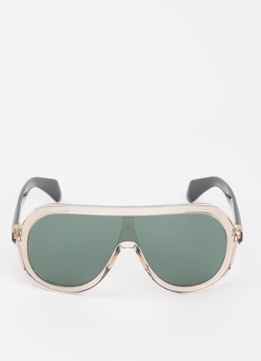 Moncler Sunsette zonnebril ME6021U - detail 2 transparant