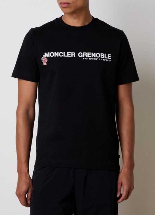 Moncler T-shirt met logoprint