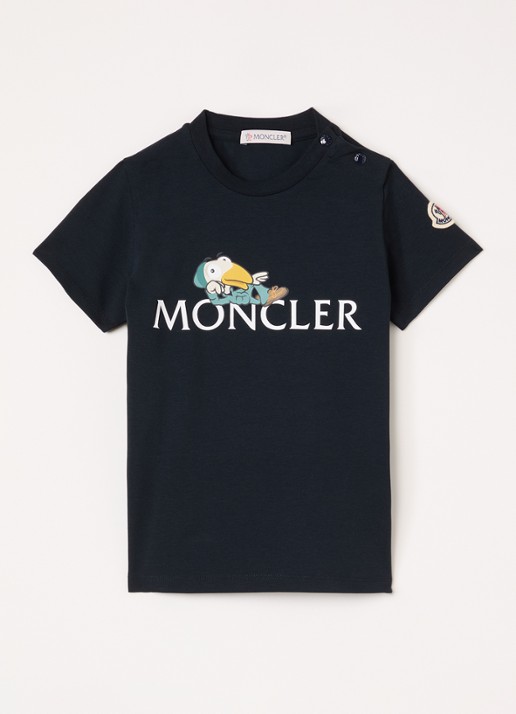 Moncler T-shirt met logoprint
