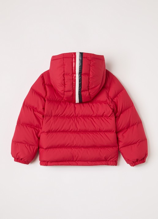 Moncler Taidu puffer jack met donsvulling - achterkant rood