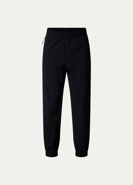 Moncler Tapered fit joggingbroek met ritszakken - voorkant 5 zwart
