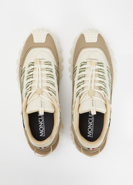 Moncler Trailgrip Gore-Tex sneaker met leren details - detail 2 beige