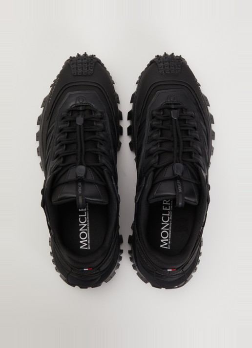 Moncler Trailgrip Gore-Tex sneaker met leren details - detail 2 zwart