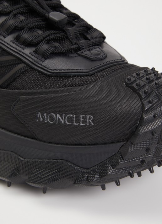 Moncler Trailgrip Gore-Tex sneaker met leren details - detail 4 zwart
