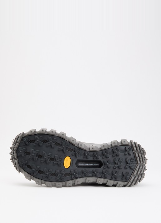 Moncler Trailgrip Gore-Tex sneaker met leren details - detail 4 donkergrijs