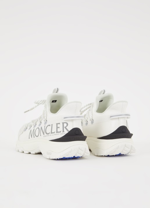 Moncler Trailgrip Lite 2 sneaker met logo - achterkant 7 gebroken wit