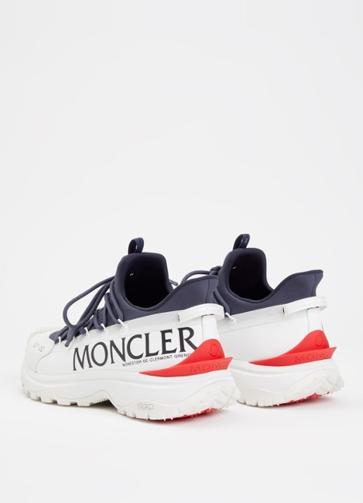 Moncler Trailgrip Lite2 sneaker met logo - achterkant 5 wit