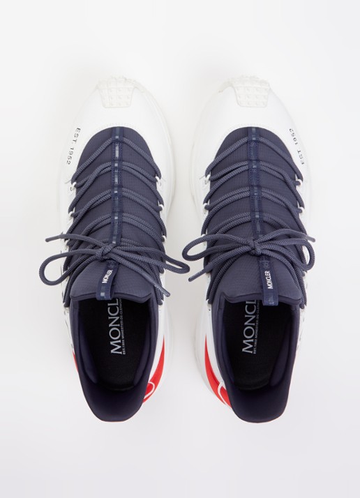 Moncler Trailgrip Lite2 sneaker met logo - detail 2 wit
