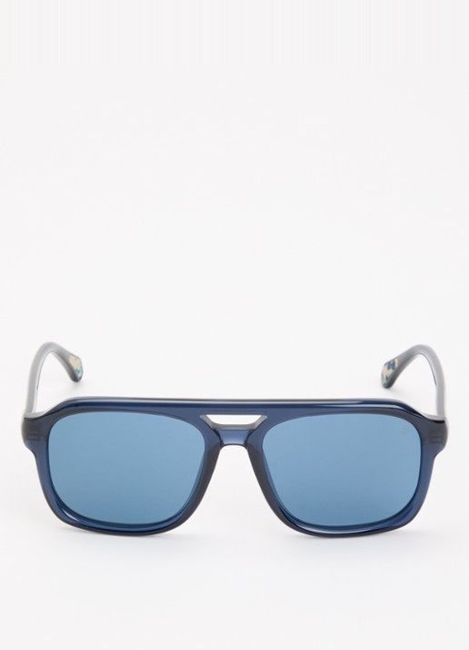 Moncler Vantos zonnebril ME6024 - detail 2 blauw