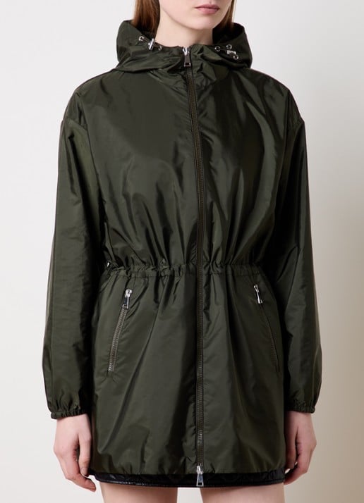 Moncler Wete windjack met capuchon en ritszakken