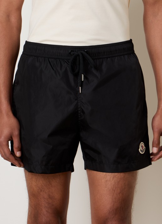 Moncler Zwemshorts met steekzakken en logo