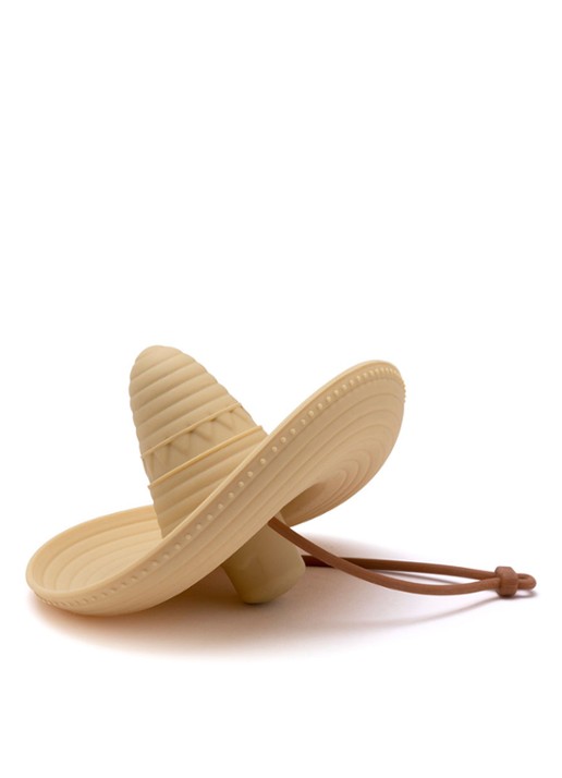Monkey Business El Corko wijnstopper - detail 3 beige