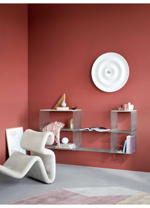Montana Panton Wire wandkast 34,8 cm - detail 6 chroom