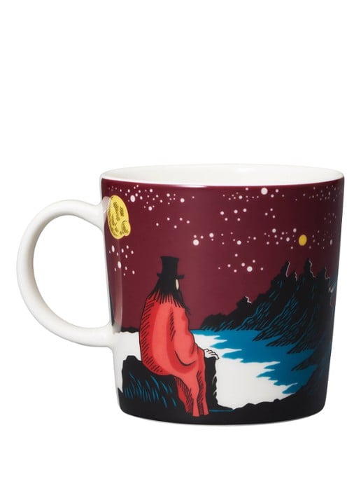 Moomin Arabia Hobgoblin Moomin kopje 30 cl - voorkant 2 paars