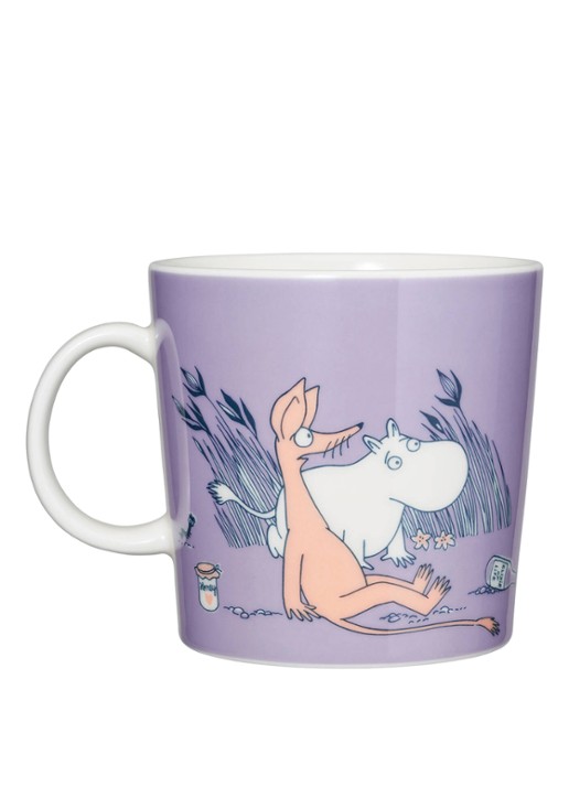 Moomin Arabia Moomin ABC N mok 40 cl - voorkant 2 lavendel