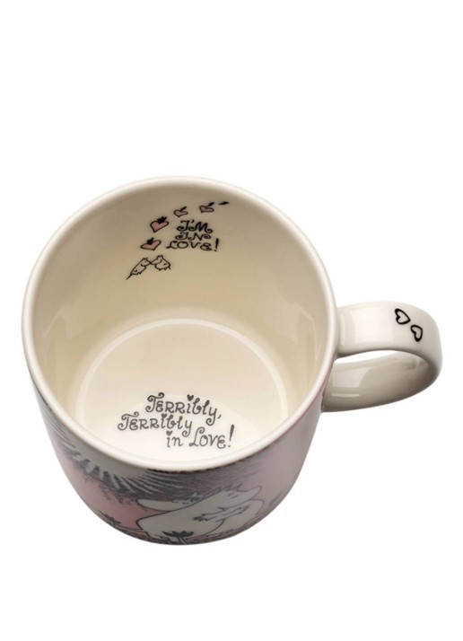 Moomin Arabia Moomin Love mok 30 cl - detail 5 roze