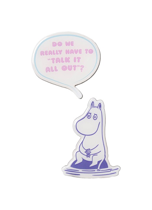 Moomin Arabia Moomin Talk it all Out magneet set van 2