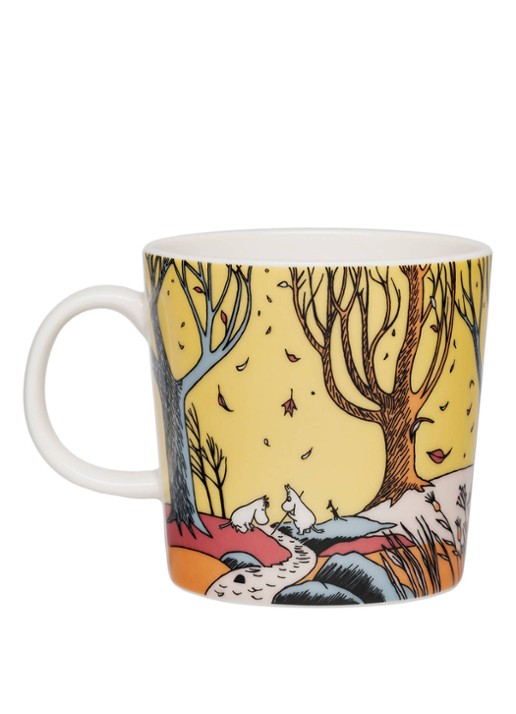 Moomin Arabia Moomins Day 2026 mok 30 cl - achterkant 3 geel