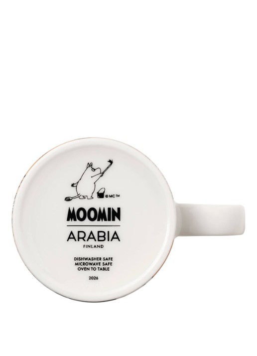 Moomin Arabia Moomins Day 2026 mok 30 cl - detail geel