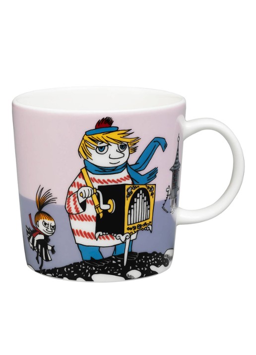Moomin Arabia Tooticky Moomin kopje 30 cl - voorkant violet