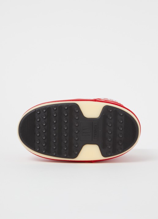 Moon Boot Icon Low Glance snowboot met waterafstotende coating  - detail 4 rood
