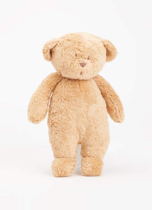 Moonie The Humming Bear muziekknuffel 27 cm - detail 3 bruin