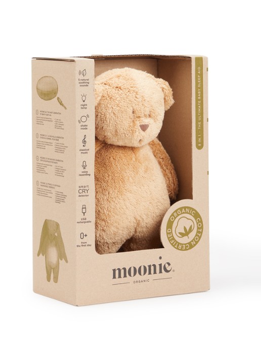 Moonie The Humming Bear muziekknuffel 27 cm