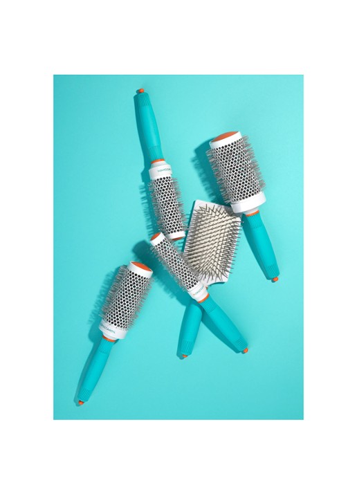 Moroccanoil Ionic + Ceramic Thermal Round Brush D35 35 mm - keramische föhnborstel - detail 3 wit