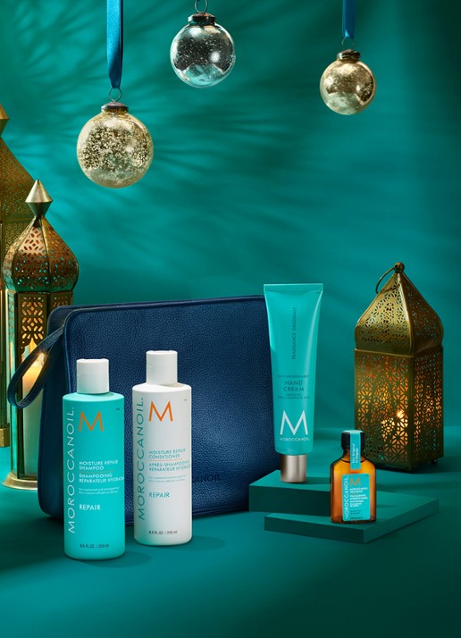 Moroccanoil Luminous Winter Wonders Gift Set 2023 Repair - Limited Edition verzorgingsset - voorkant 2 undefined