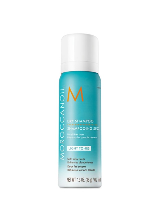Moroccanoil Mini Dry Shampoo Light Tones - travel size droogshampoo - voorkant 3 undefined