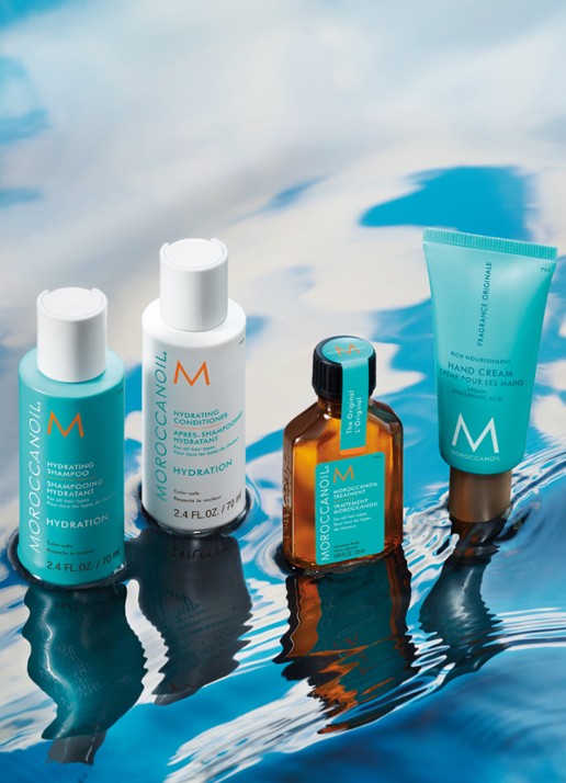 Moroccanoil Travel Set Hydration - haarverzorgingsset - voorkant 2 undefined