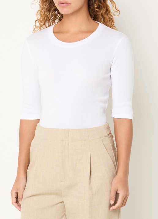 Mos Mosh Mali T-shirt met stretch