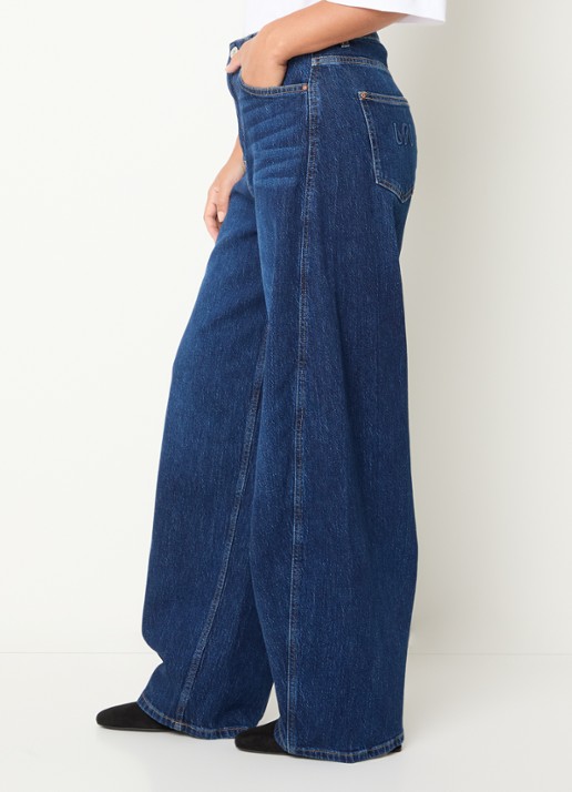 Mos Mosh MMCindy Draciel high waist balloon fit jeans met steekzakken - detail 3 indigo