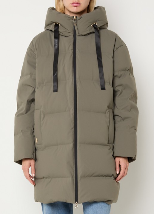 Mos Mosh Puffer jack met donsvulling en steekzakken