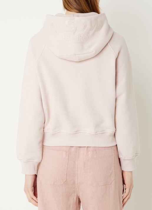 Moscow Elmy sweatvest met capuchon en steekzakken