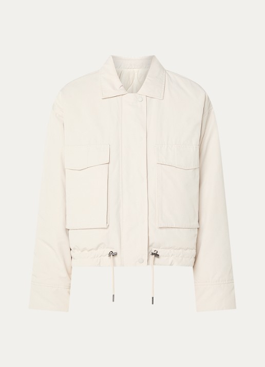 Moscow Hameli reversible gewatteerd jack - voorkant 2 beige
