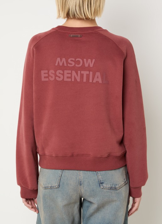 Moscow Sweater met logo- en backprint